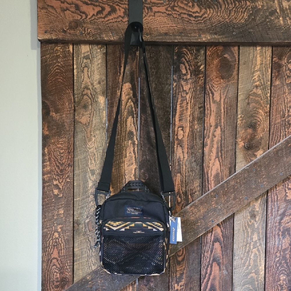 NWT Pendleton Tumalo Aztec Southwestern Crossbody Bag Purse - Picture 2 of 10